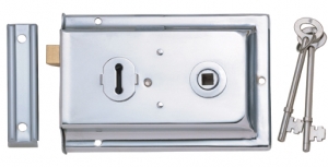 Rim lock (reversible)